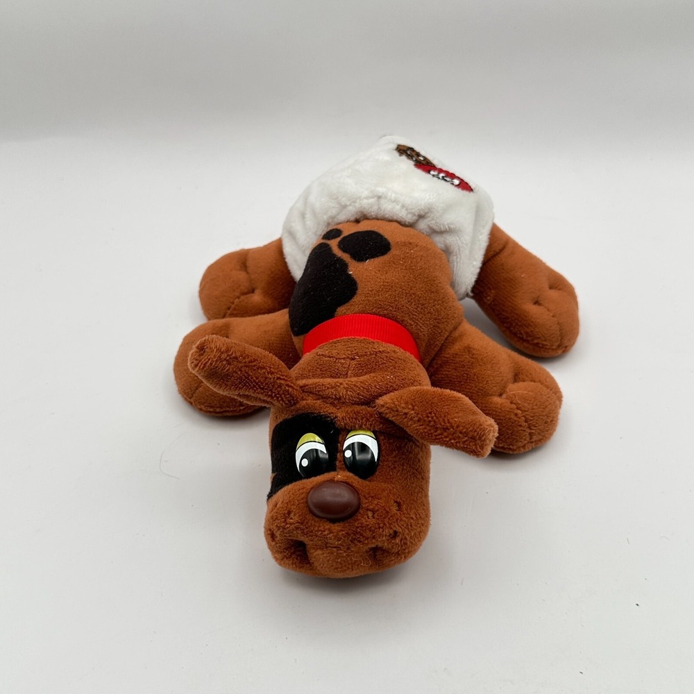 Hasbro 2019 Pound Puppies Dog Animal Plush Stuffed Toy With Diaper 8" Inches